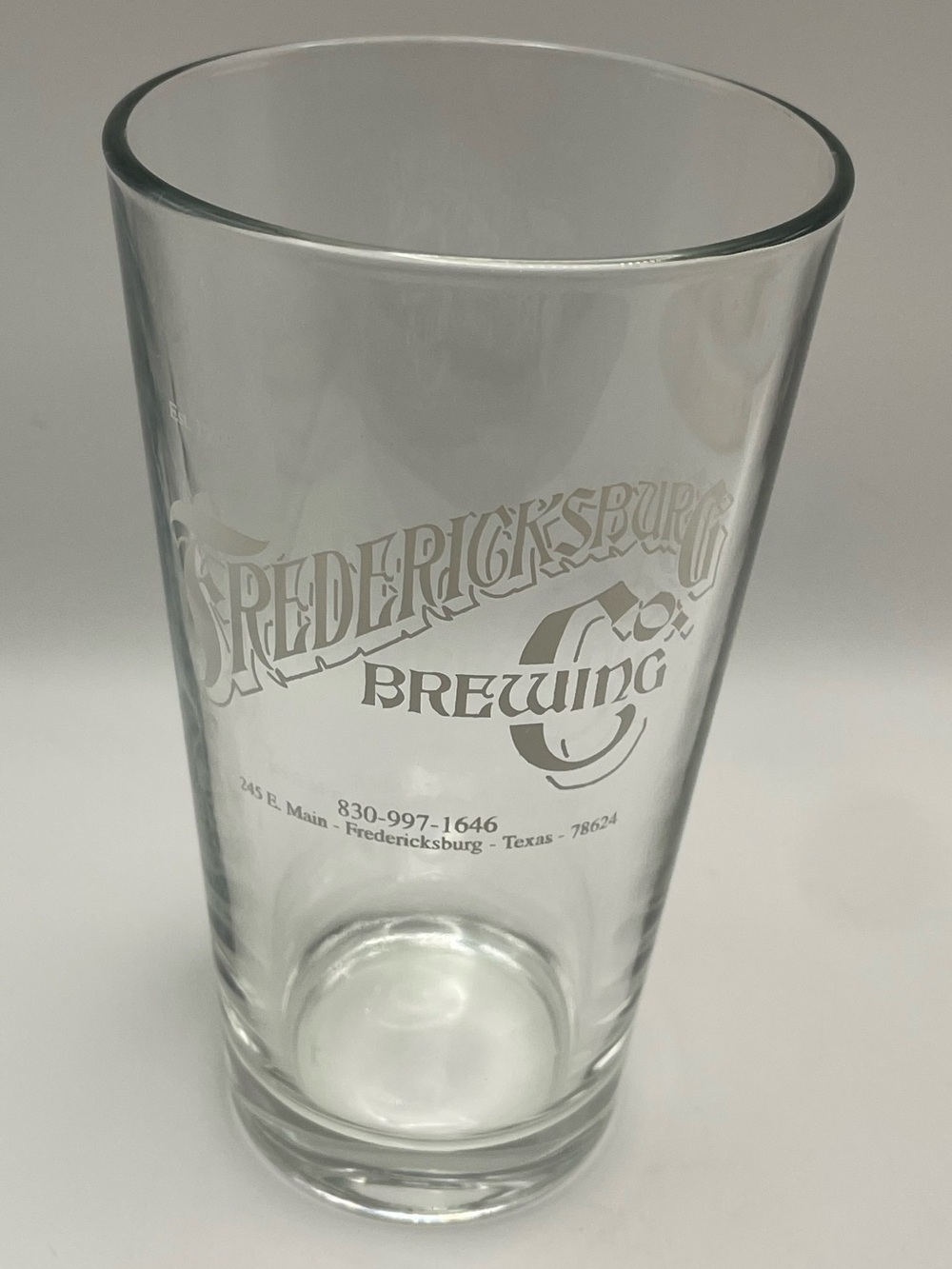 Fredericksburg Brewing Company Pint Glass